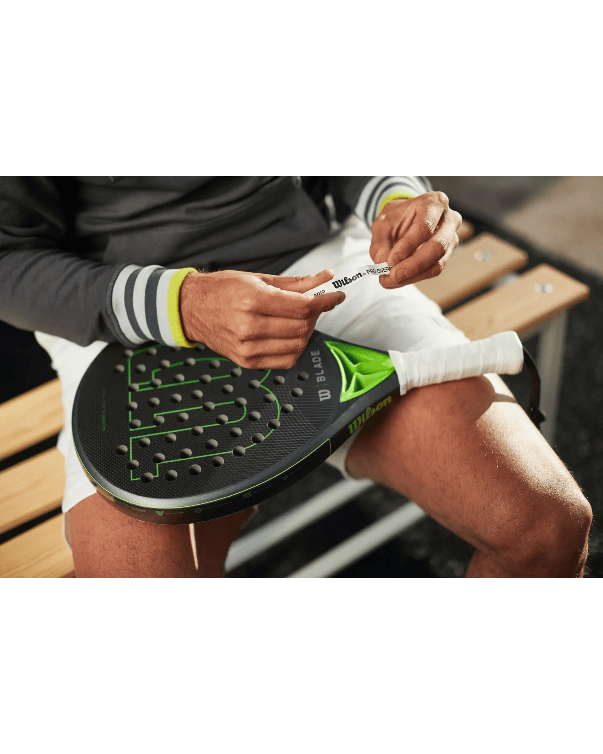 Wilson Pro Padel Overgrip White - 12 pack - Bell Racket Store