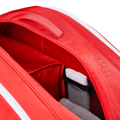 Wilson Tour Red Padel Bag - Bell Racket Store