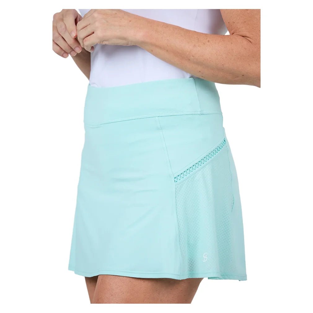 Women's 14 Inch Tennis Skort Blue Light - Bell Racket Store