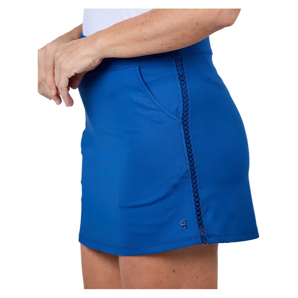 Women's 15 Inch Tennis Skort True Blue - Bell Racket Store