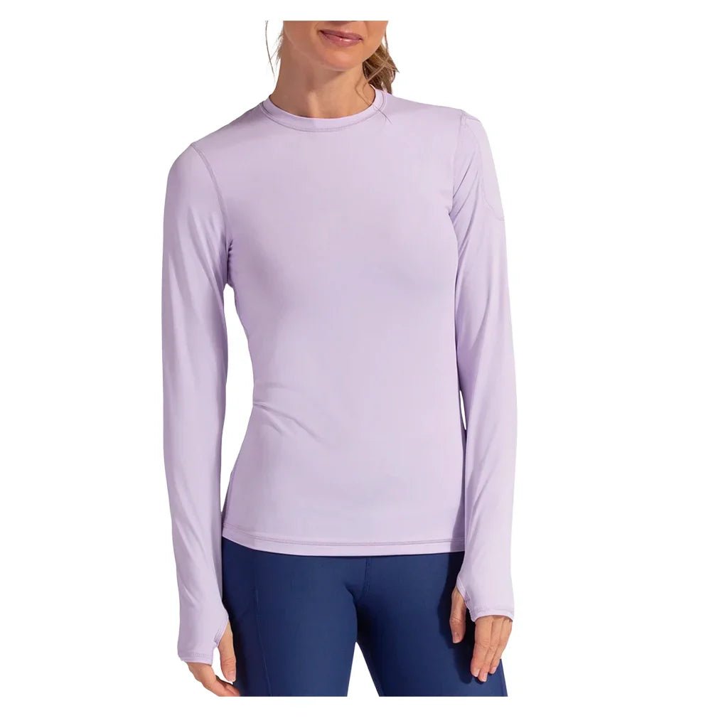 Women`s 24/7 Long Sleeve Tennis Crew - Bell Racket Store