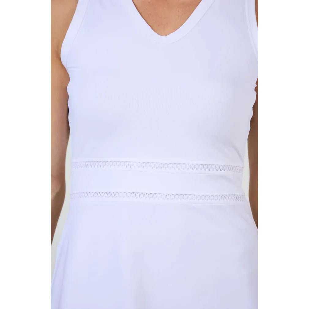 Women's 32 Inch Tennis Dress White - Bell Racket Store