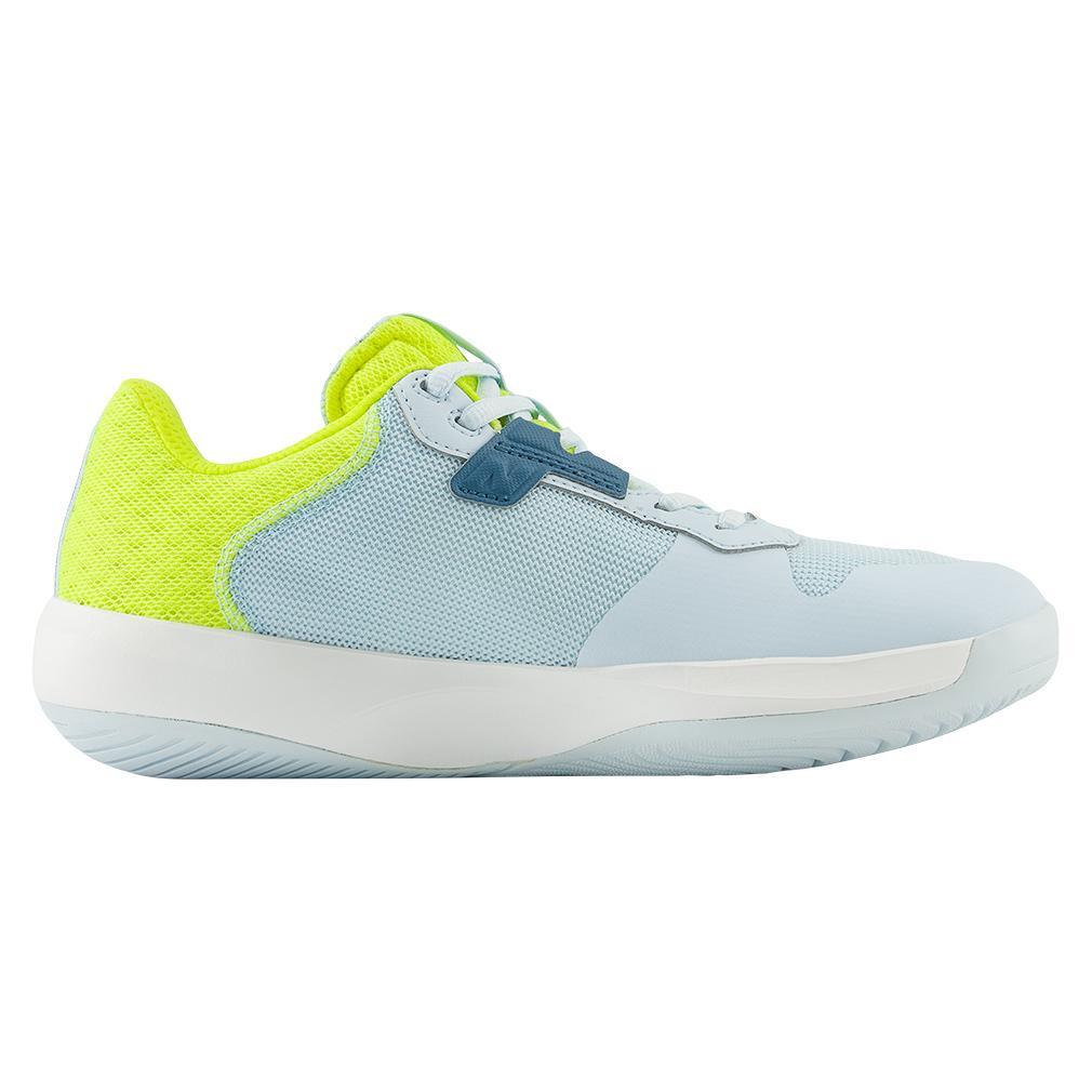 Women's 696v6 B Width Tennis Shoes Quarry Blue and Firefly - Bell Racket Store