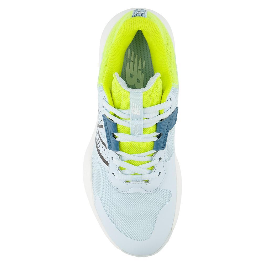 Women's 696v6 B Width Tennis Shoes Quarry Blue and Firefly - Bell Racket Store