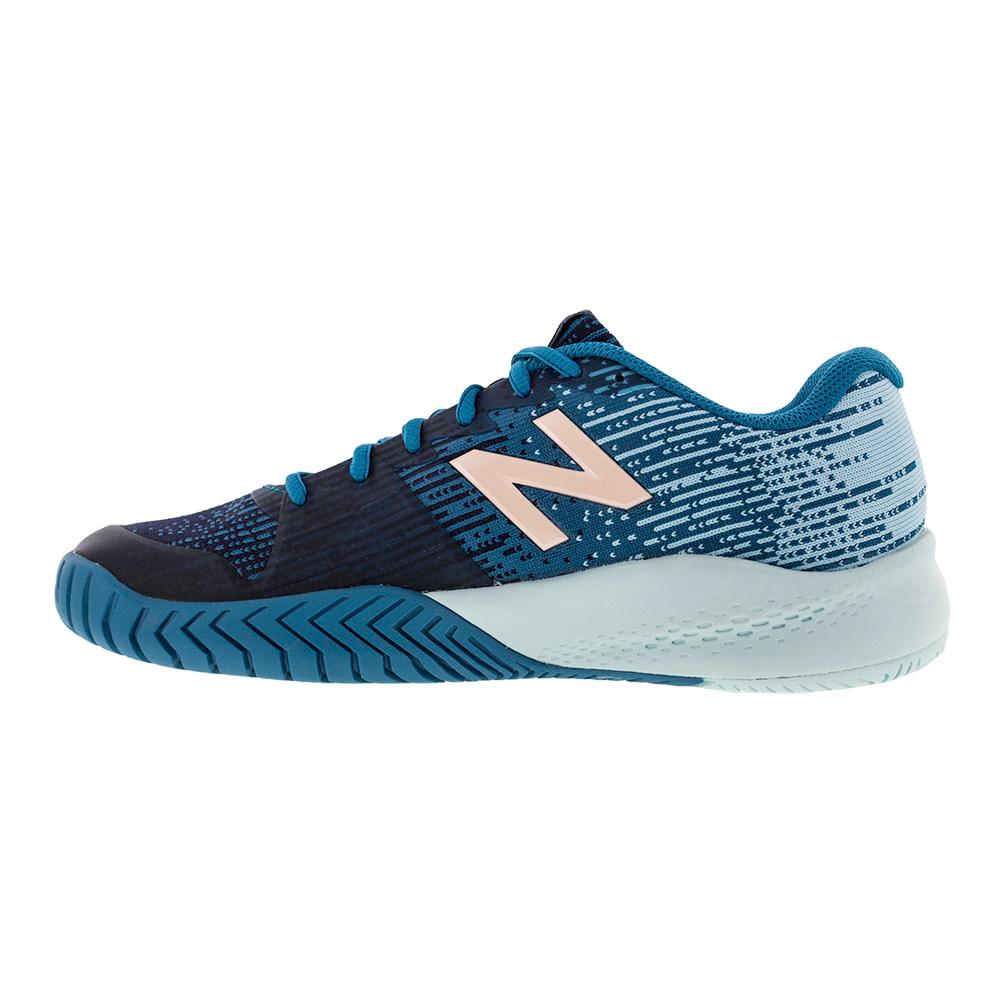 Women's 996 B Width Tennis Shoes Deep Ozone Blue - Bell Racket Store