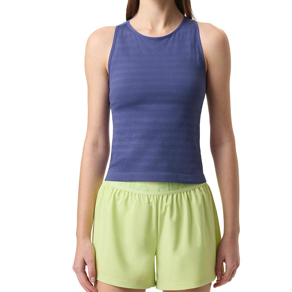 Women's Ace Center Court Seamless Tennis Tank Skipper Blue - Bell Racket Store
