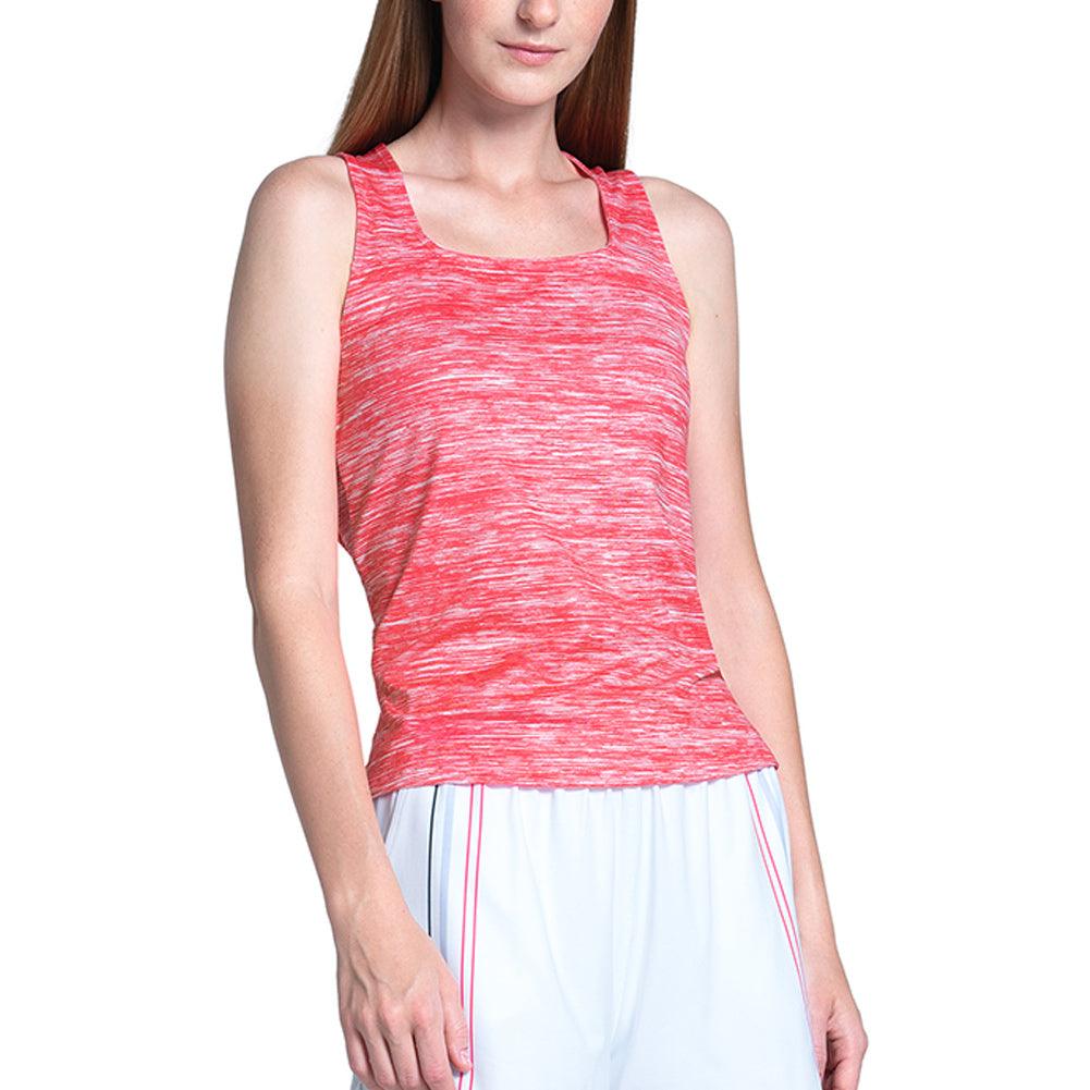 Women's Action Tennis Tank Coral Crush - Bell Racket Store