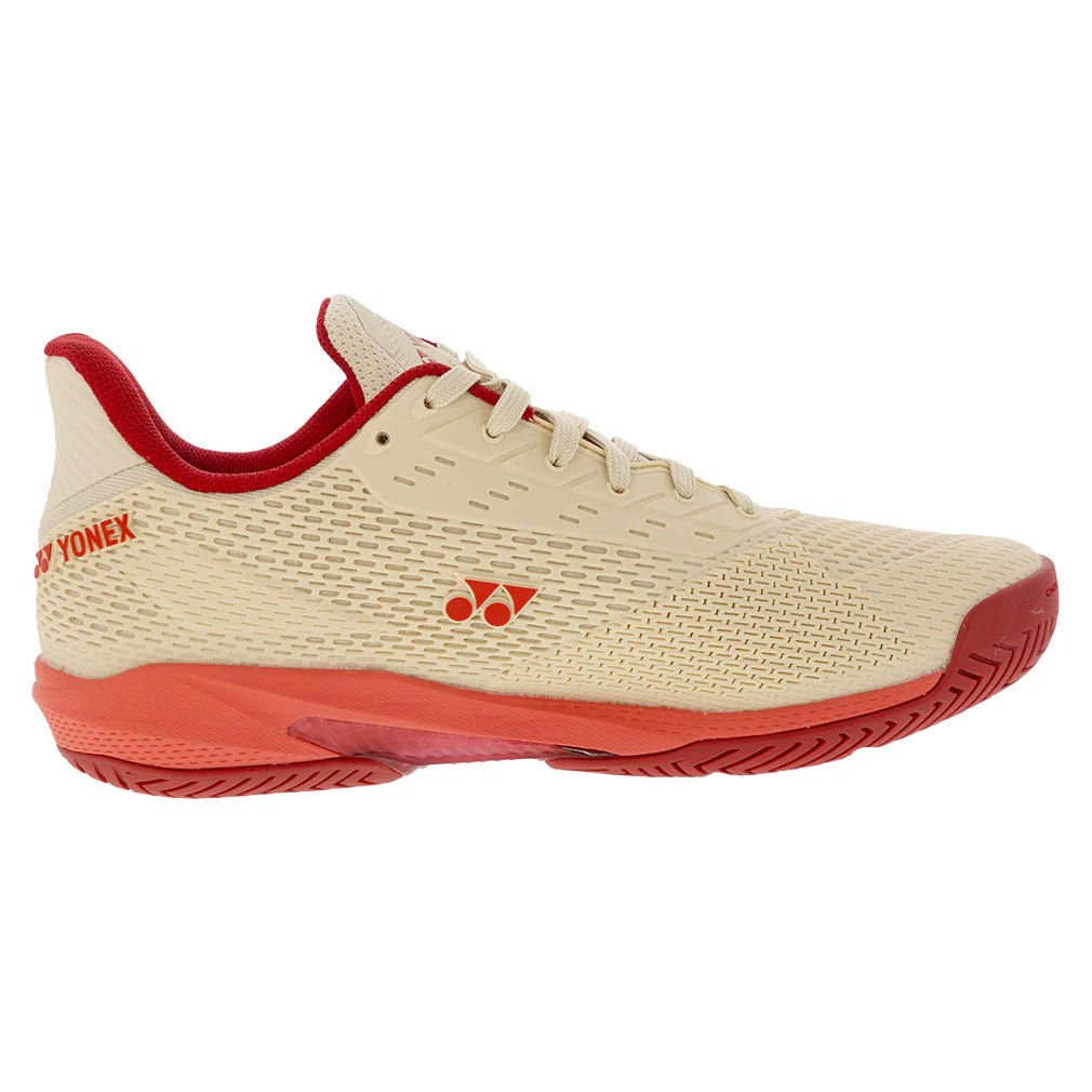 Women's AD - ACCEL Tennis Shoes Beige and Pink - Bell Racket Store