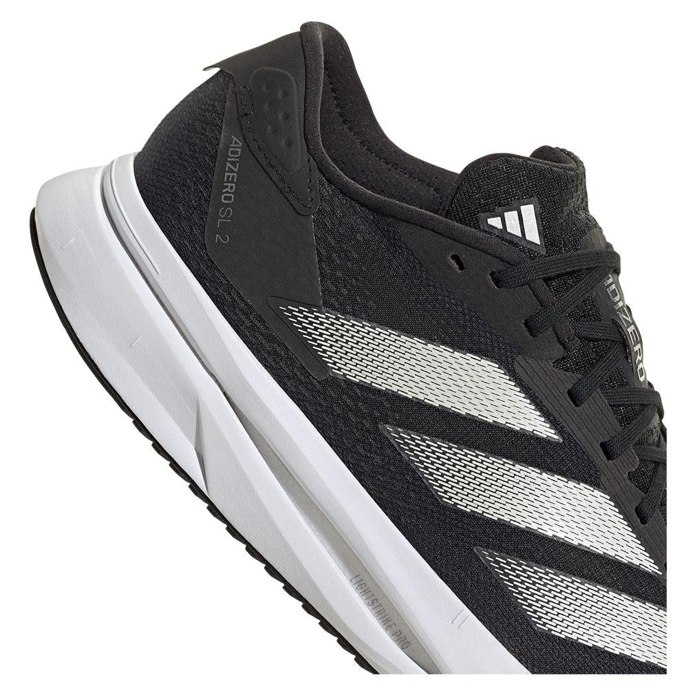 Women's Adizero SL2 Running Shoes Core Black and Zero Metallic - Bell Racket Store