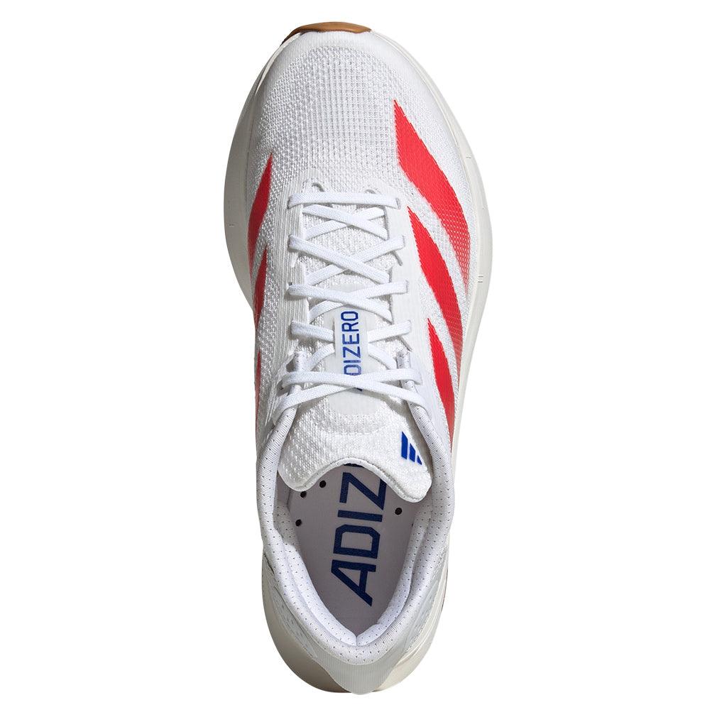 Women's Adizero SL2 Running Shoes White and Pure Ruby - Bell Racket Store