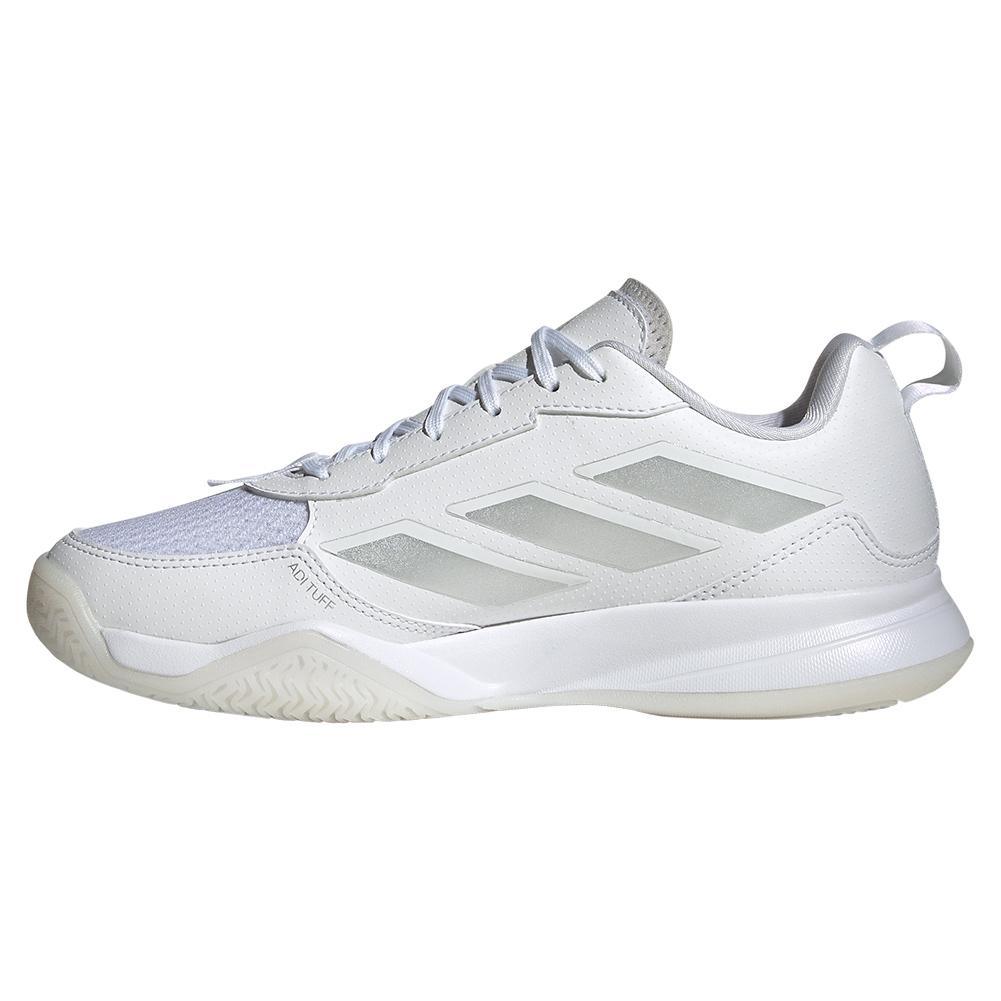 Women's AvaFlash Tennis Shoes White and Metallic Silver - Bell Racket Store