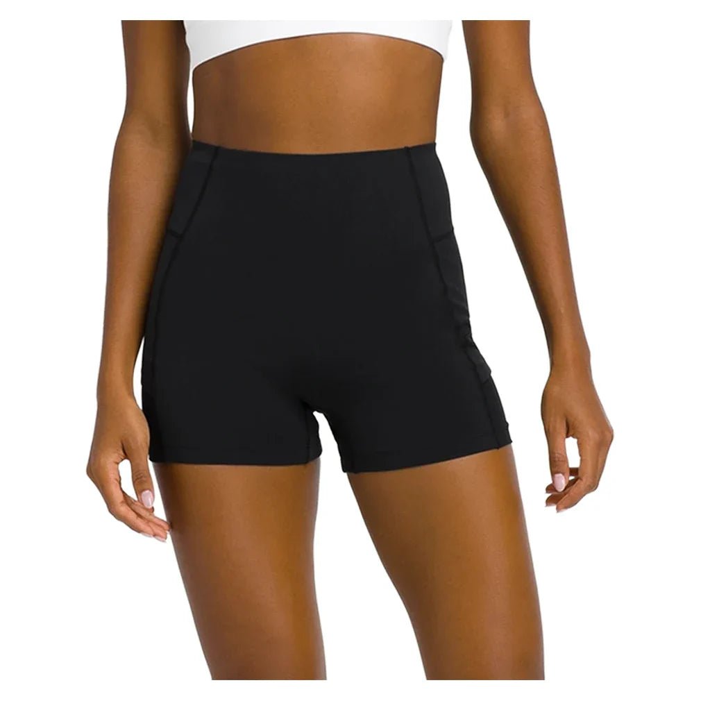 Women's Baseline Ball Tennis Short Black - Bell Racket Store