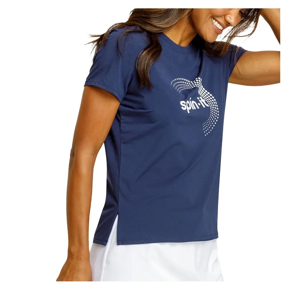 Women's Bijou Boxy Short Sleeve Pickleball Top - Bell Racket Store