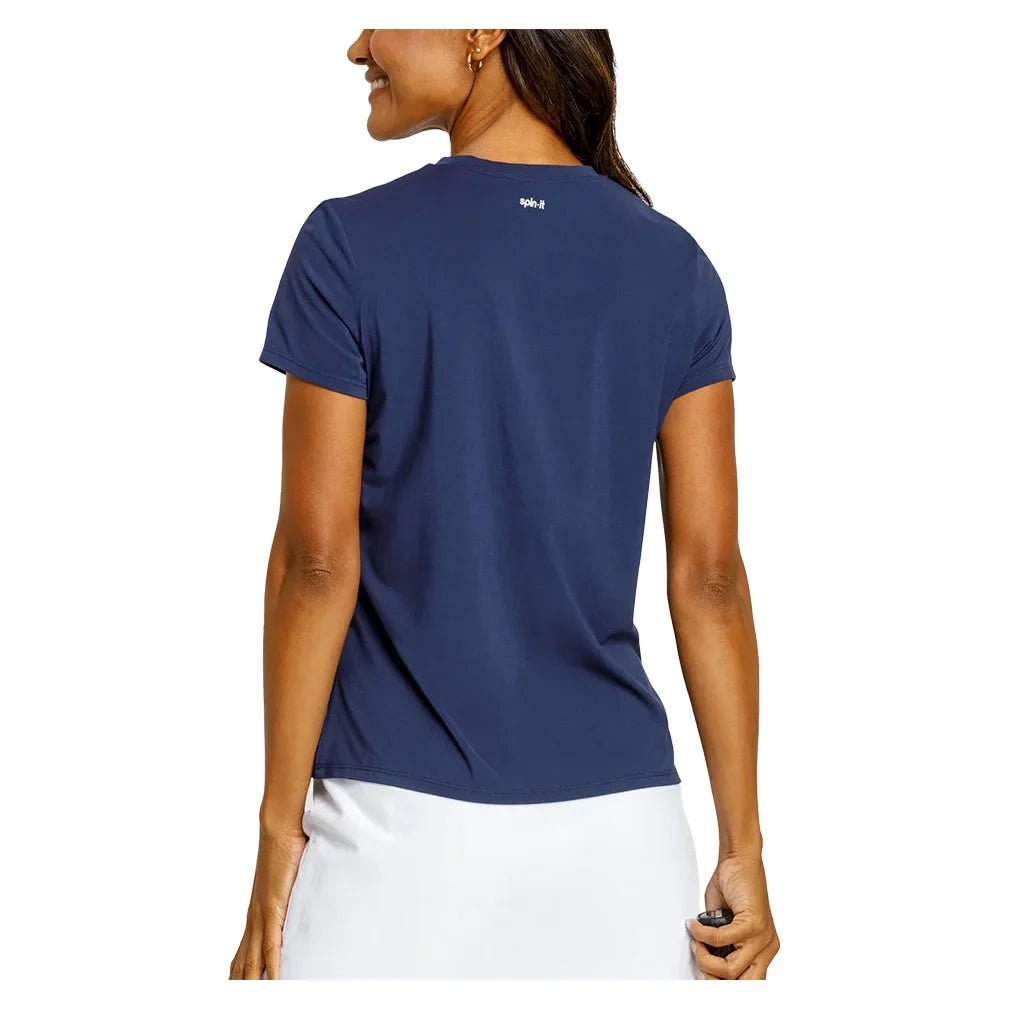 Women's Bijou Boxy Short Sleeve Pickleball Top - Bell Racket Store