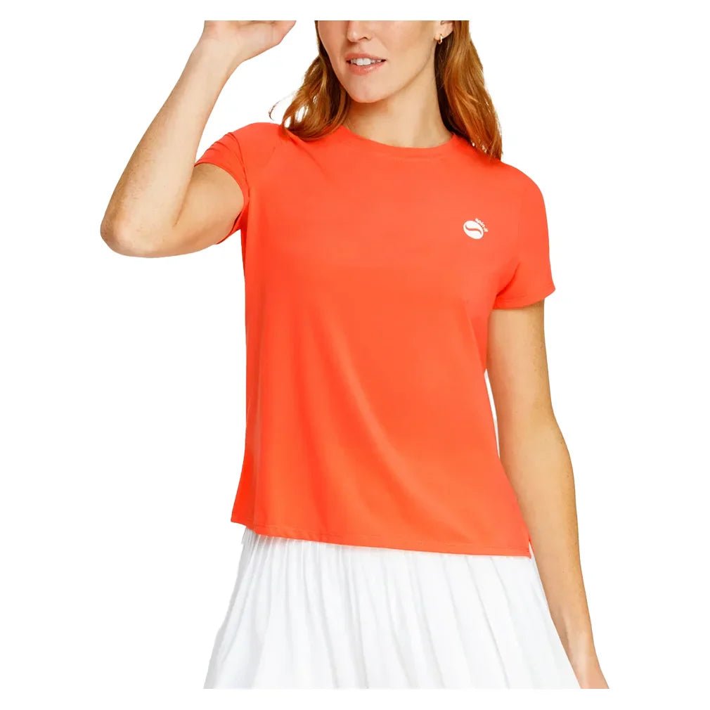 Women's Bijou Boxy Short Sleeve Pickleball Top - Bell Racket Store