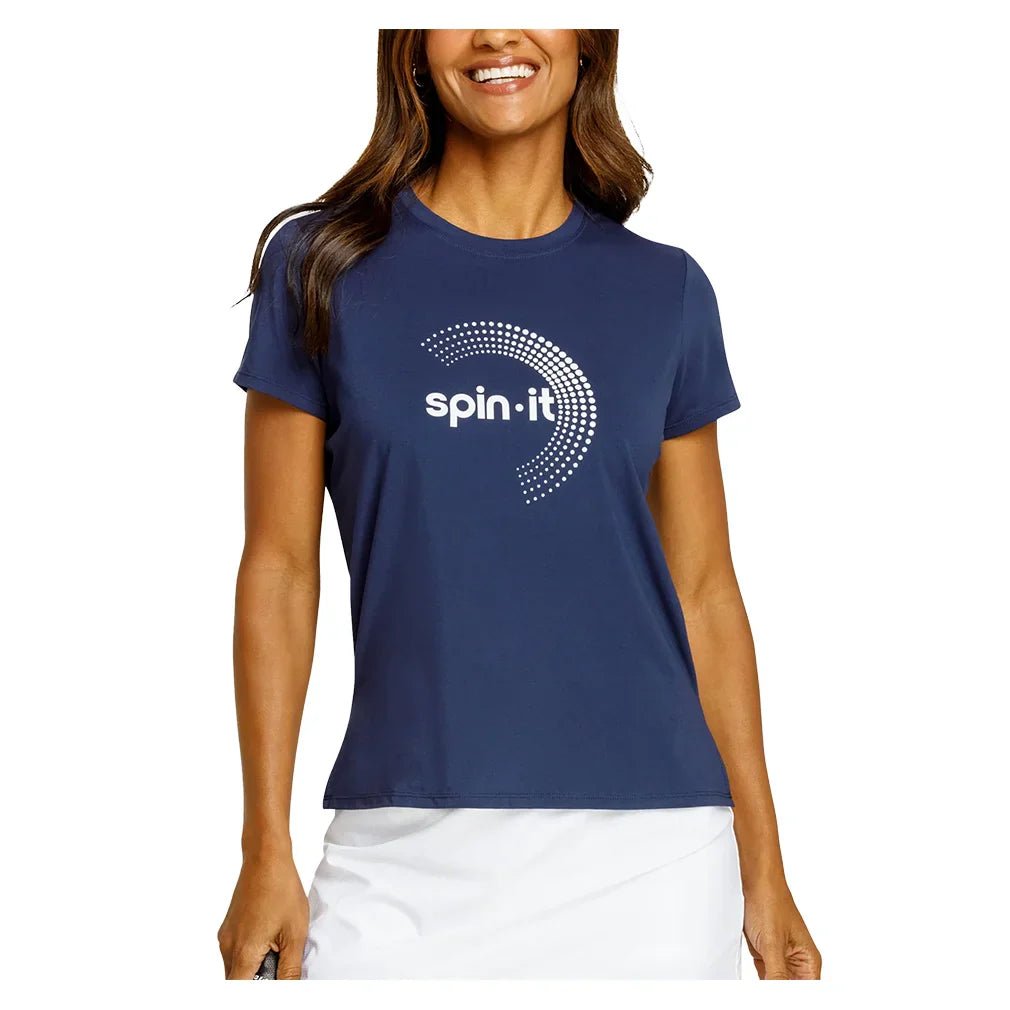 Women's Bijou Boxy Short Sleeve Pickleball Top - Bell Racket Store