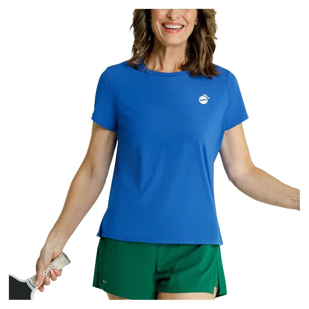 Women's Bijou Boxy Short Sleeve Pickleball Top - Bell Racket Store