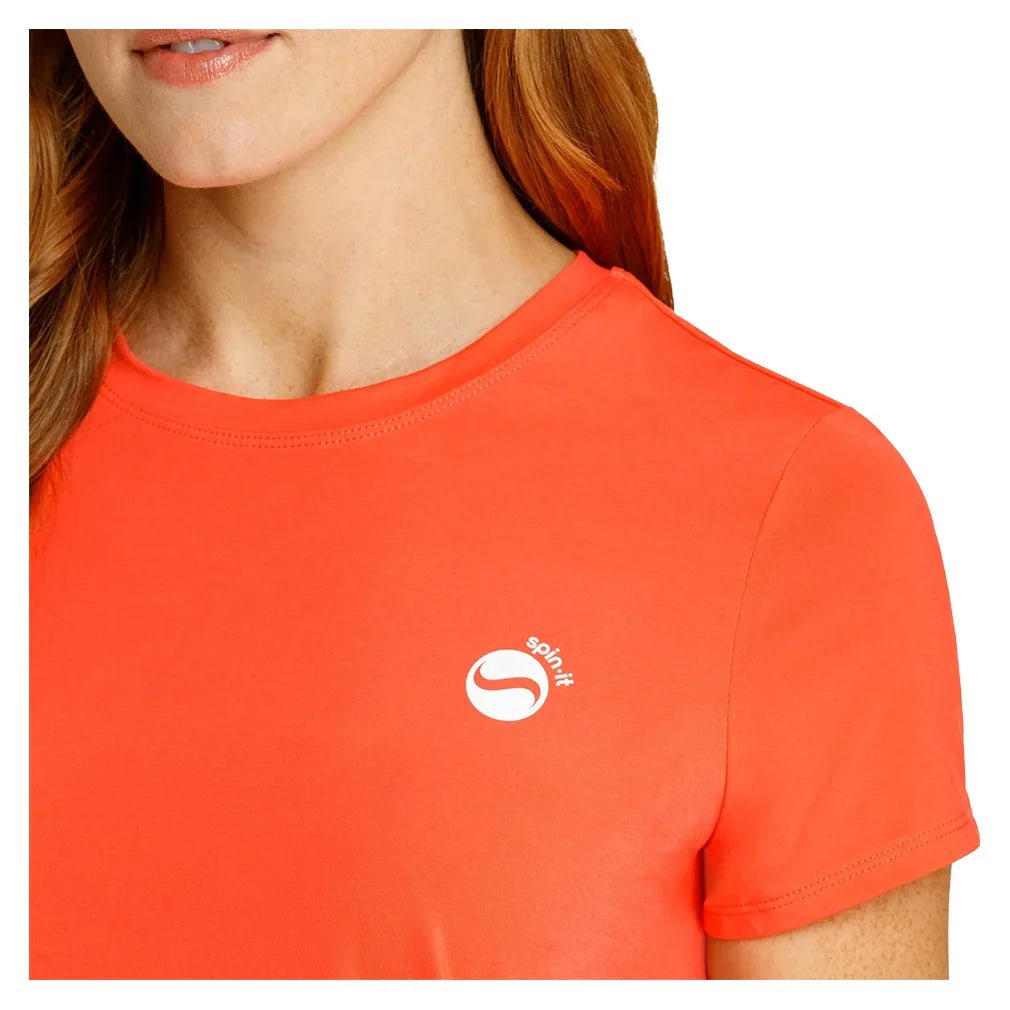 Women's Bijou Boxy Short Sleeve Pickleball Top - Bell Racket Store