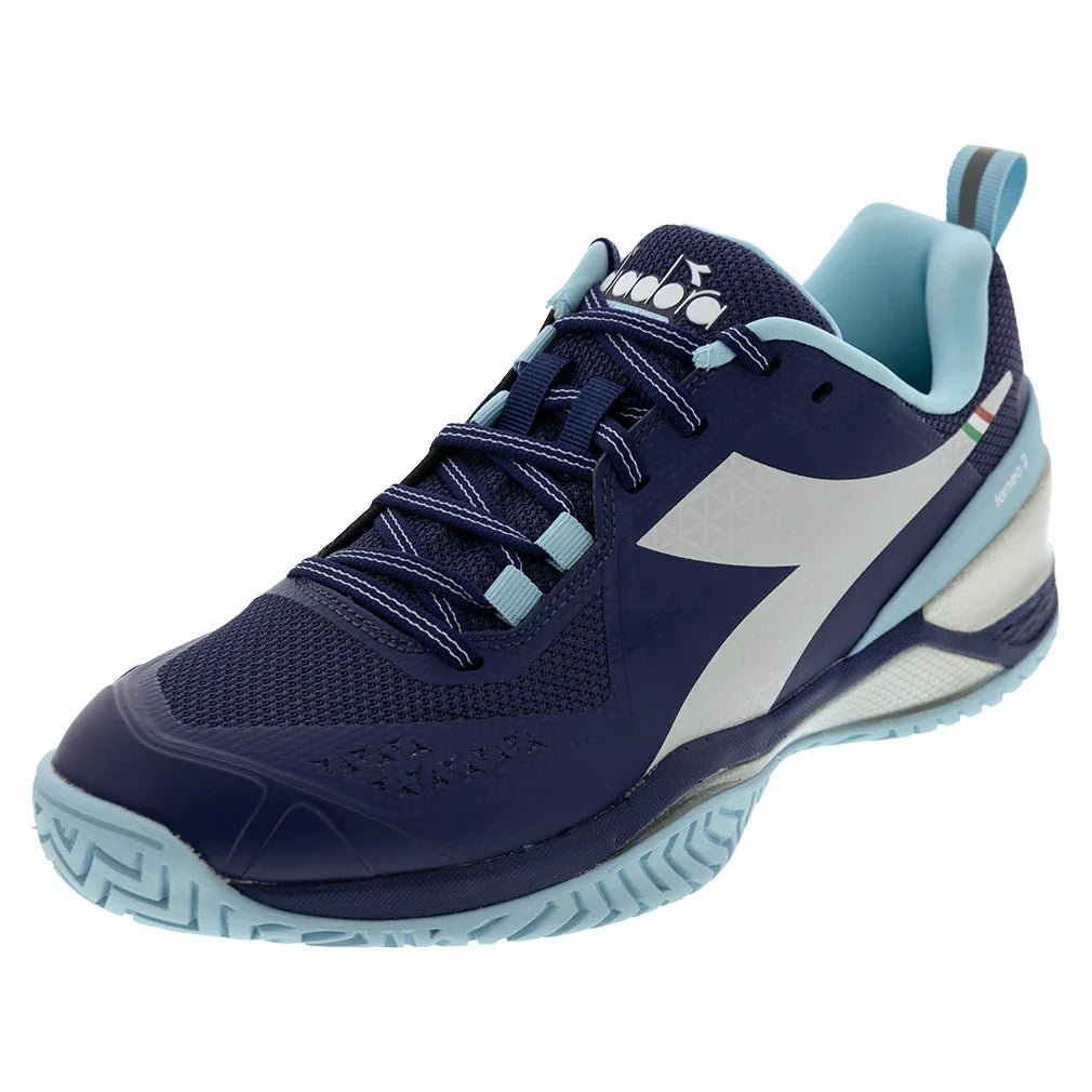 Women's Blushield Torneo 2 AG Tennis Shoes Blueprint and White - Bell Racket Store