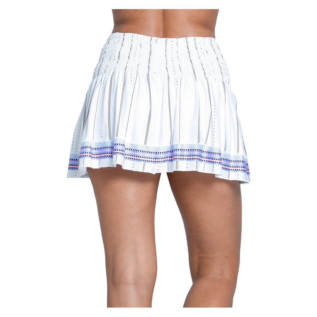 Women's Breezy Love Smocked 14 Inch Tennis Skort Baby Lavender - Bell Racket Store