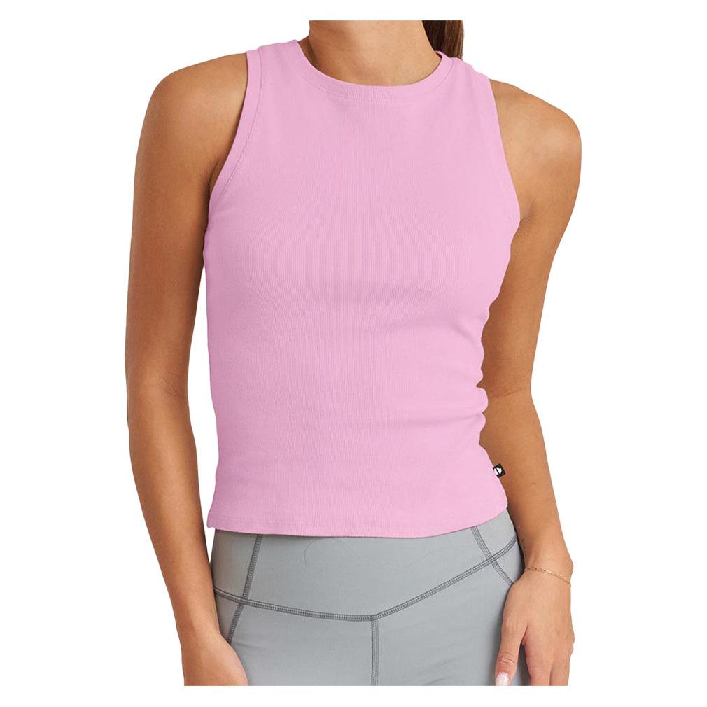 Women's Classic Crew Neck Tennis Tank Azalea - Bell Racket Store