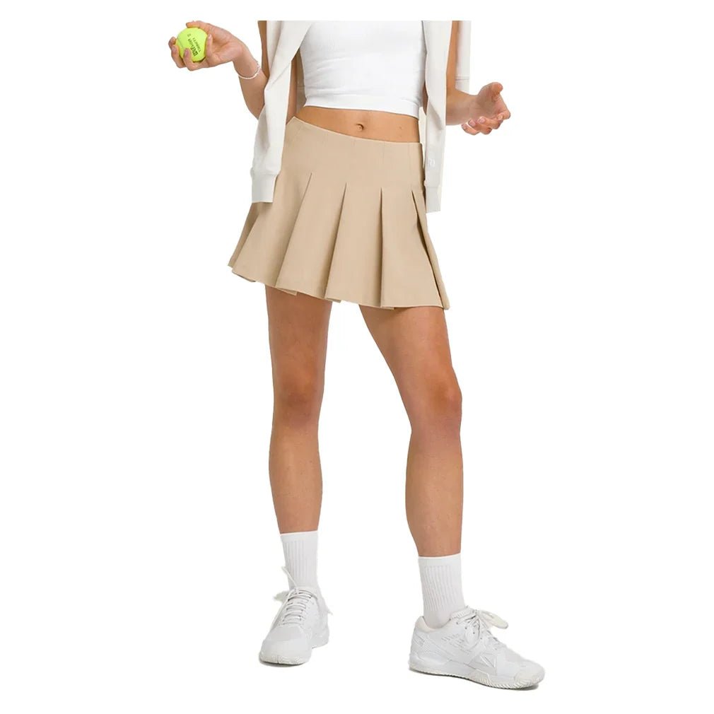 Women's Classic Pleated Mini Tennis Skort Safari - Bell Racket Store