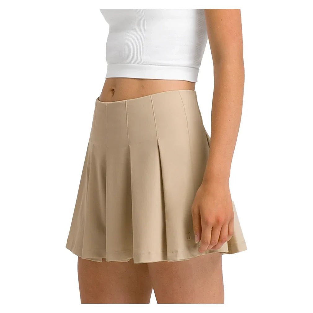 Women's Classic Pleated Mini Tennis Skort Safari - Bell Racket Store