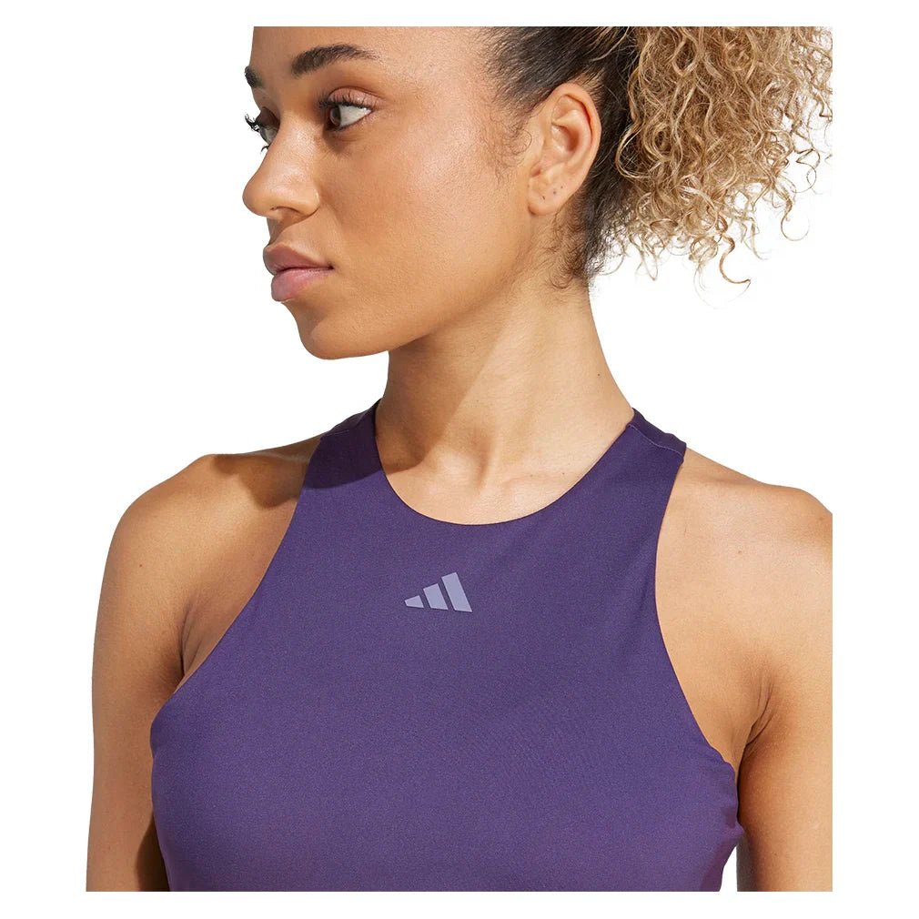 Women's Climacool Y Tennis Tank Aurora Plum - Bell Racket Store