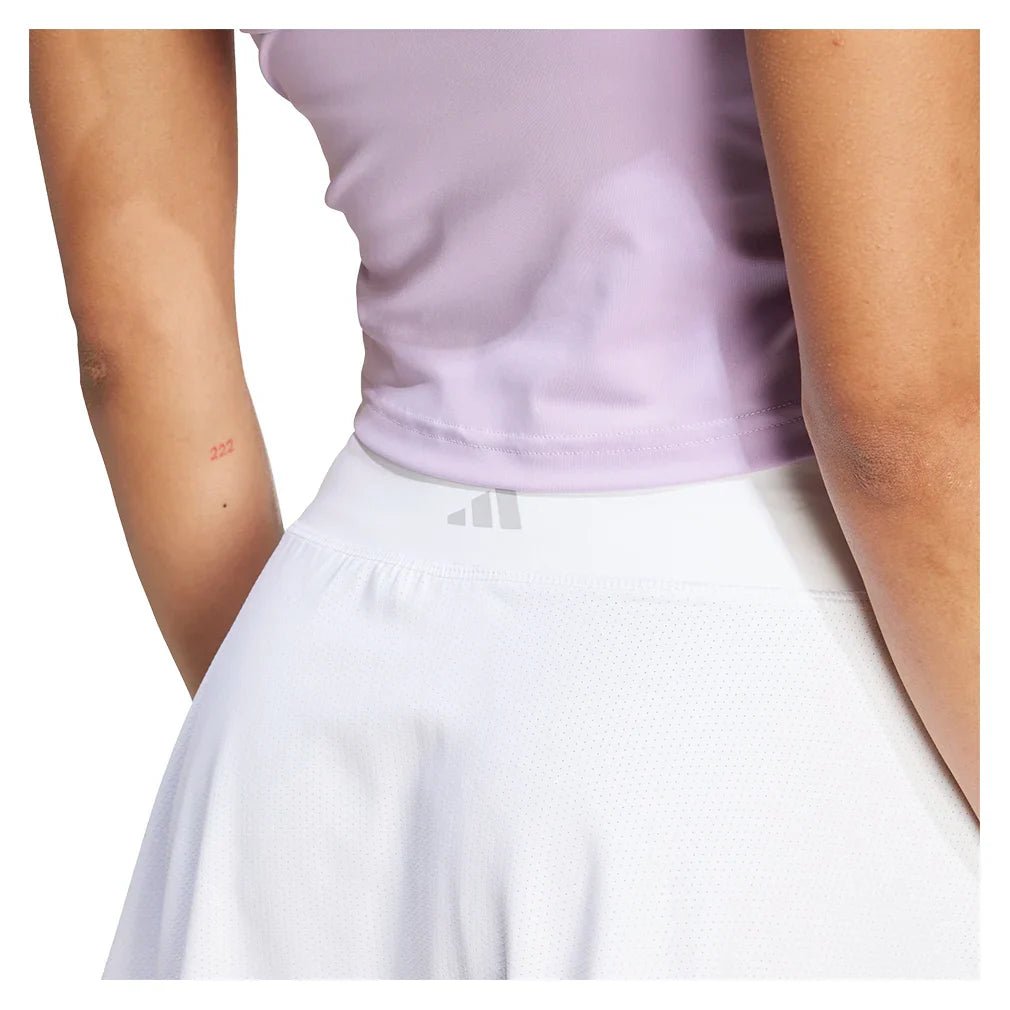 Women's Club CLIMACOOL Pleated Tennis Skort White - Bell Racket Store