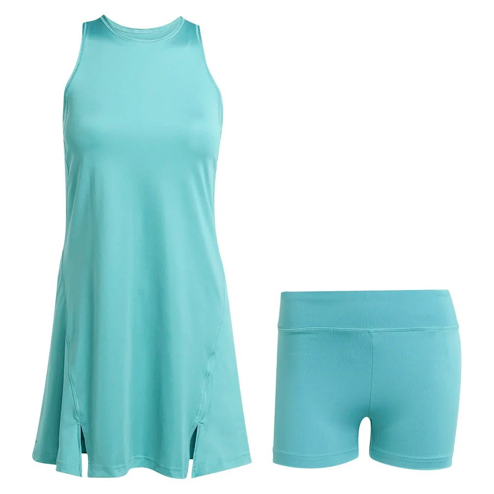 Women's Club CLIMACOOL Tennis Dress Powder Teal - Bell Racket Store