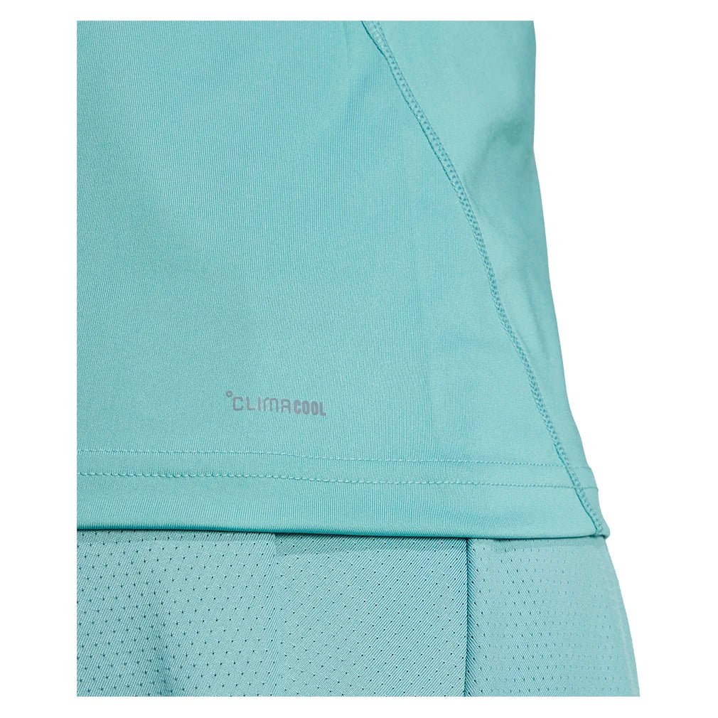 Women's Club Tennis Tank Powder Teal - Bell Racket Store