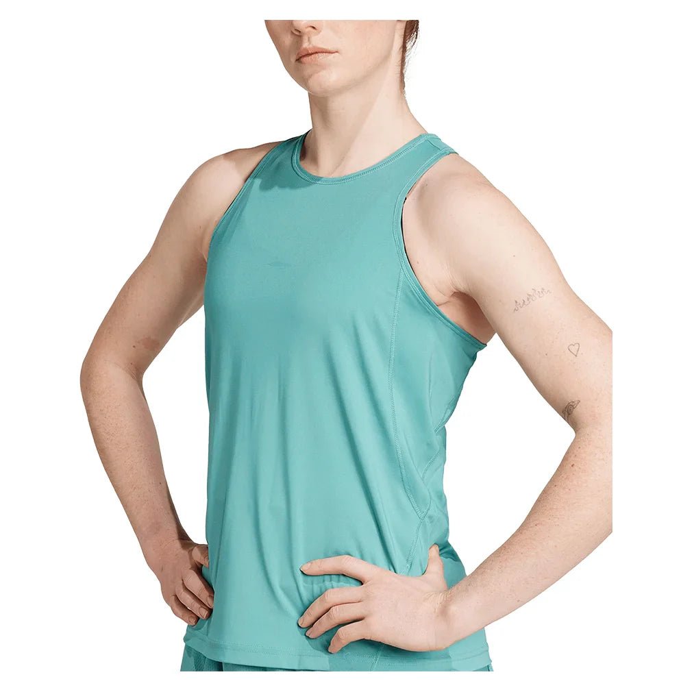 Women's Club Tennis Tank Powder Teal - Bell Racket Store