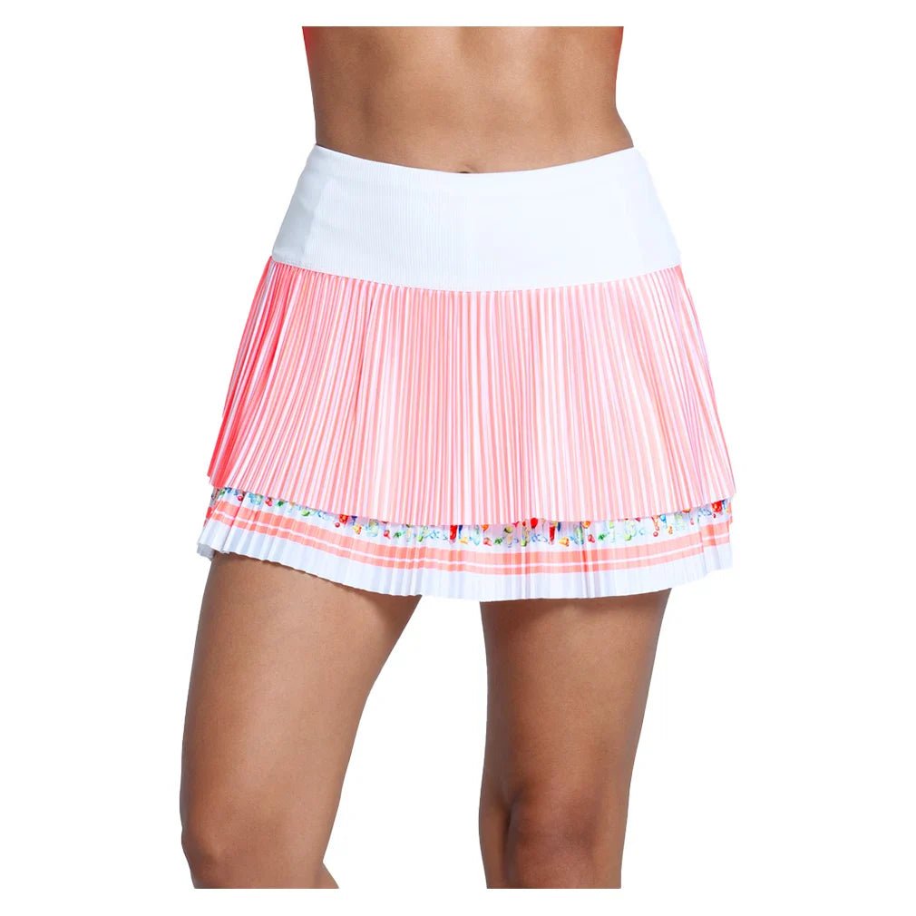 Women's Cocktail Picnic Pleated 14 Inch Tennis Skort Multicolor - Bell Racket Store