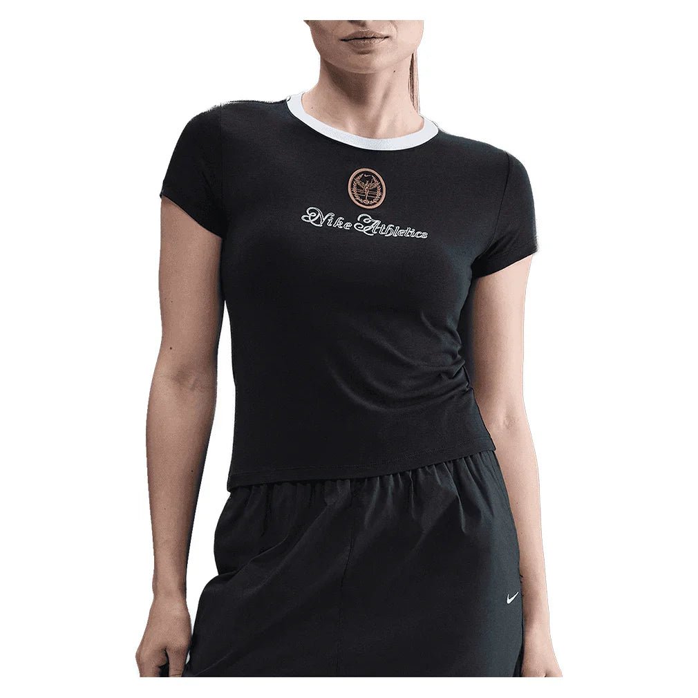 Women's Court Club Sportswear Challenge Knit Mid Crop Top - Bell Racket Store