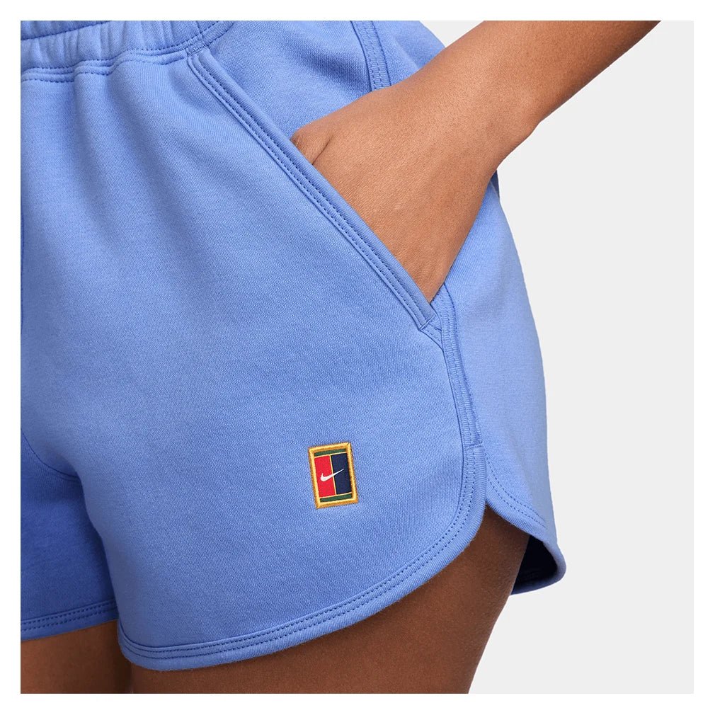 Women's Court Heritage Mid - Rise Fleece Tennis Shorts - Bell Racket Store