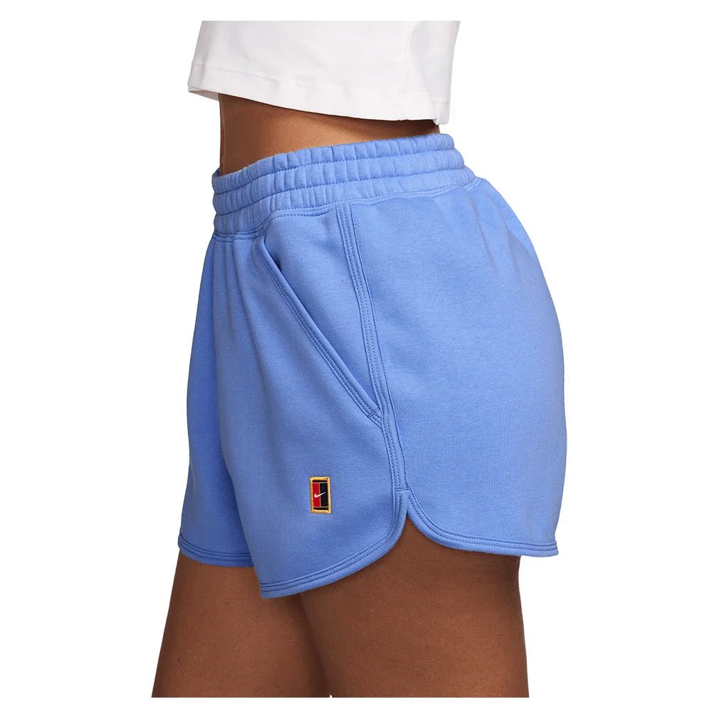 Women's Court Heritage Mid - Rise Fleece Tennis Shorts - Bell Racket Store