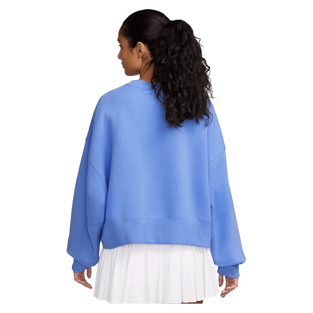 Women's Court Heritage Phoenix Fleece Oversized Long Sleeve Tennis Crew - Bell Racket Store