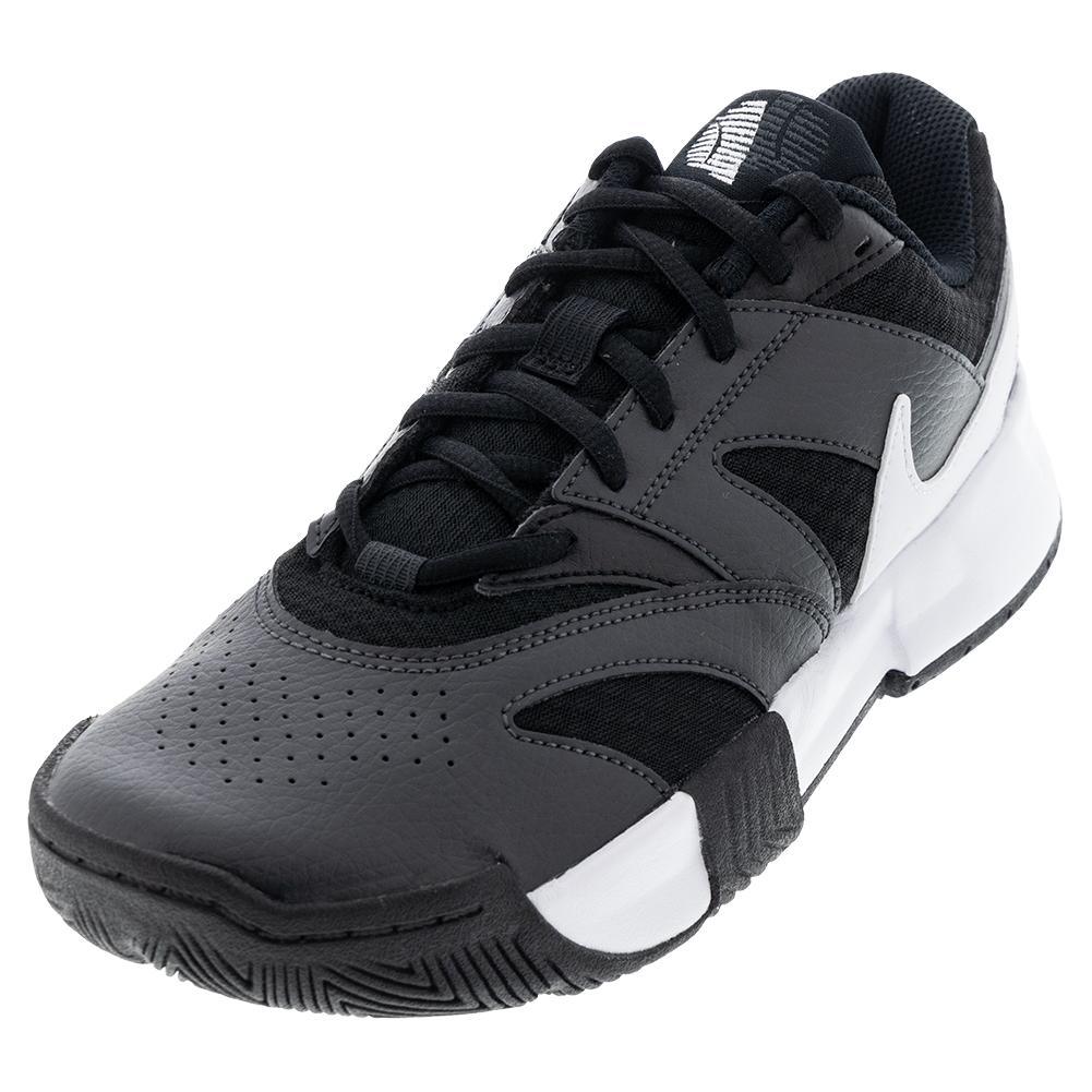 Women's Court Lite 4 Tennis Shoes Black and White - Bell Racket Store