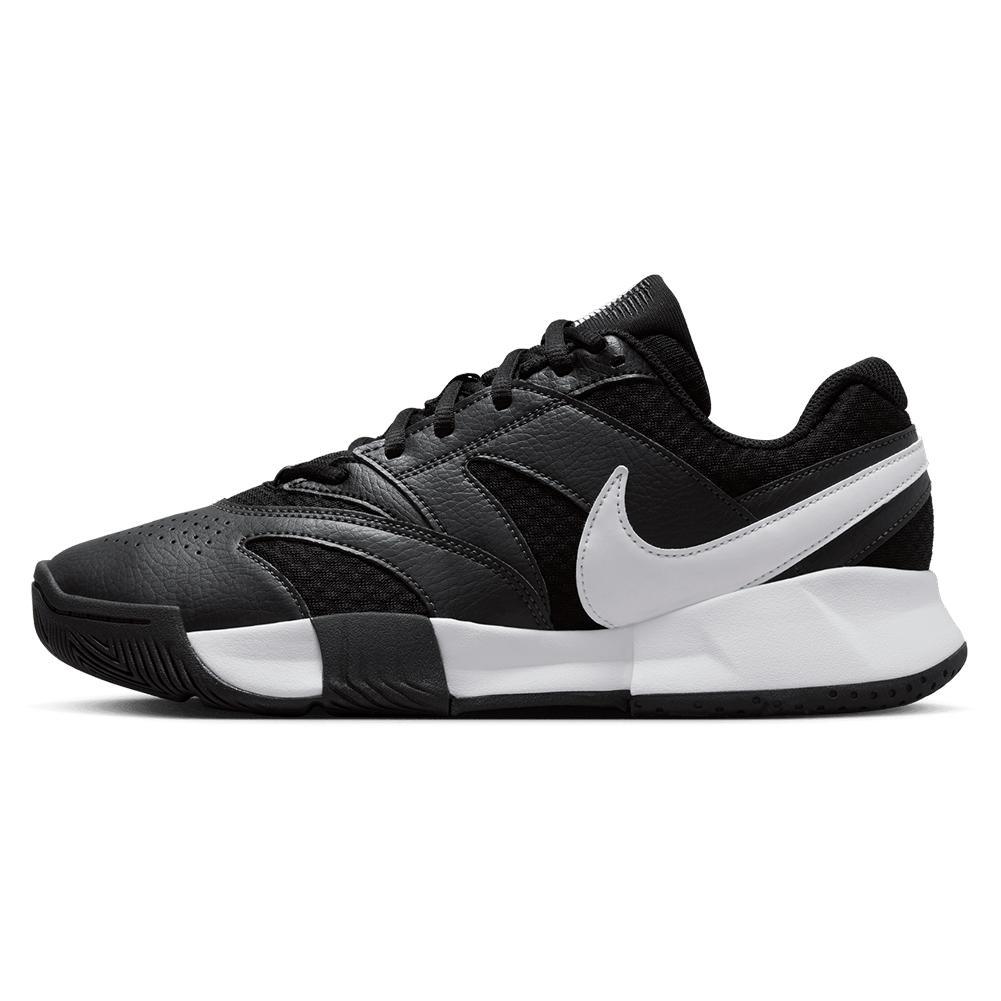 Women's Court Lite 4 Tennis Shoes Black and White - Bell Racket Store