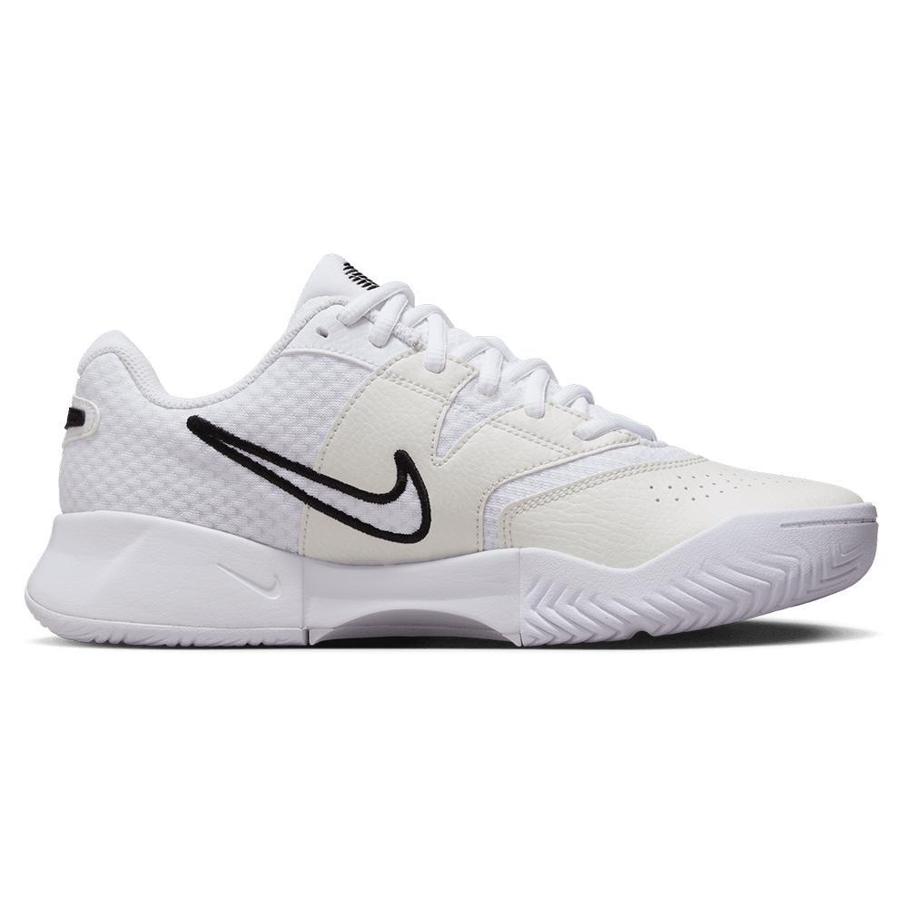 Women's Court Lite 4 Tennis Shoes White and Black - Bell Racket Store