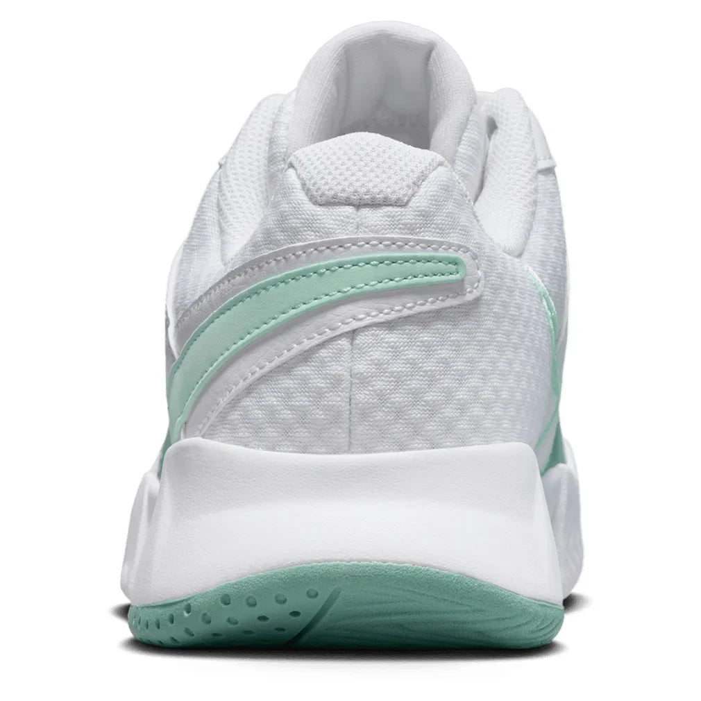 Women's Court Lite 4 Tennis Shoes White and Mint Foam - Bell Racket Store