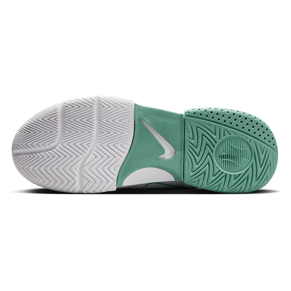 Women's Court Lite 4 Tennis Shoes White and Mint Foam - Bell Racket Store