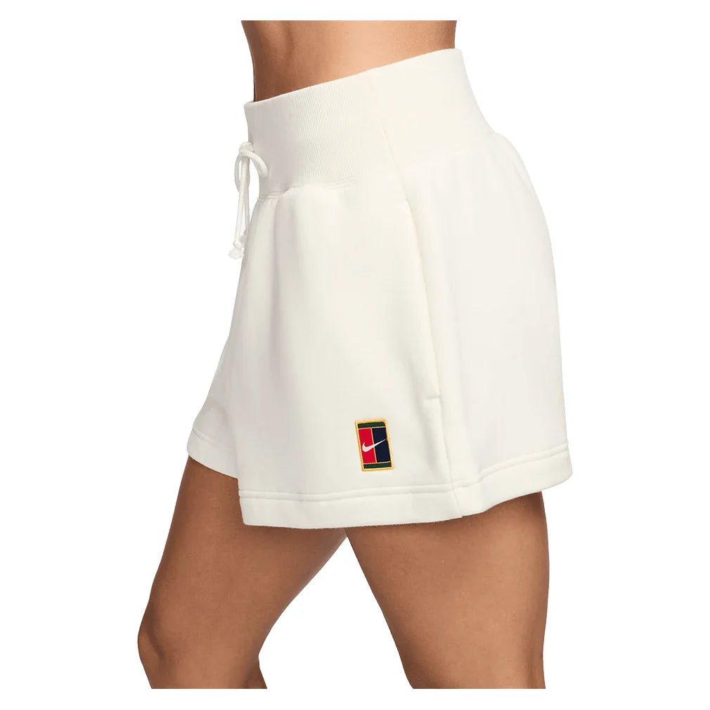 Women's Court Phoenix Fleece Tennis Short Pale Ivory - Bell Racket Store