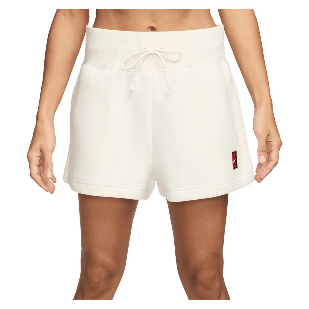 Women's Court Phoenix Fleece Tennis Short Pale Ivory - Bell Racket Store