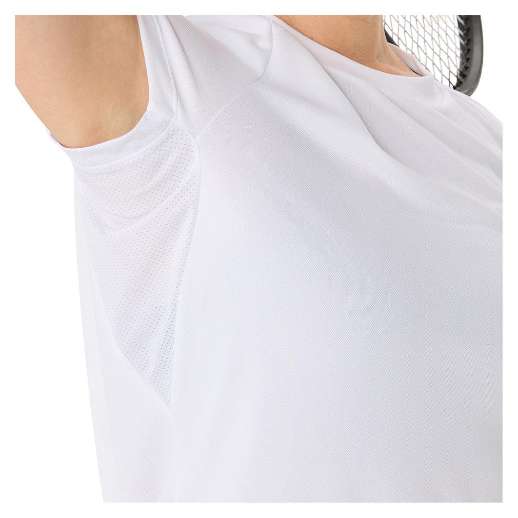 Women's Court Short Sleeve Tennis Top Brilliant White - Bell Racket Store