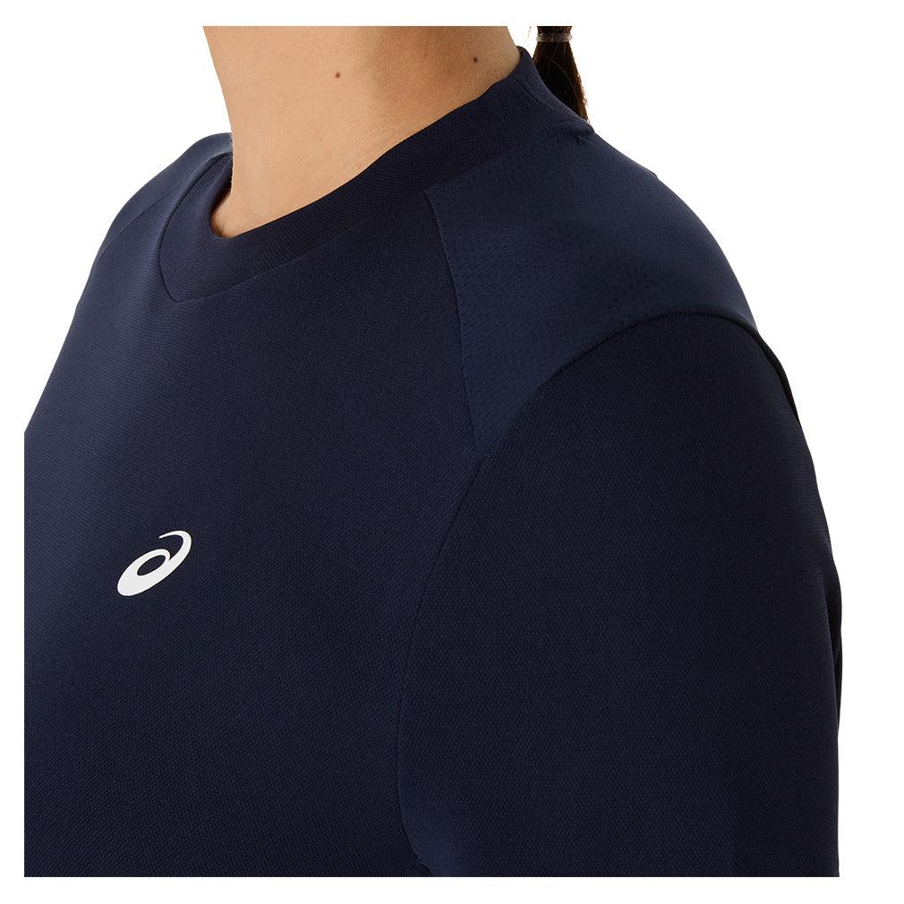 Women's Court Short Sleeve Tennis Top Midnight - Bell Racket Store