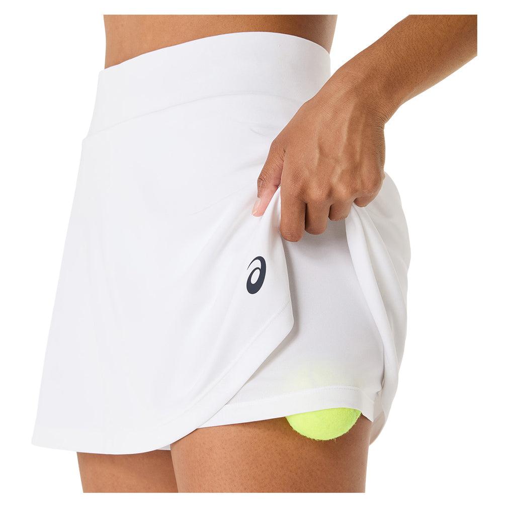 Women's Court Tennis Skort Brilliant White - Bell Racket Store