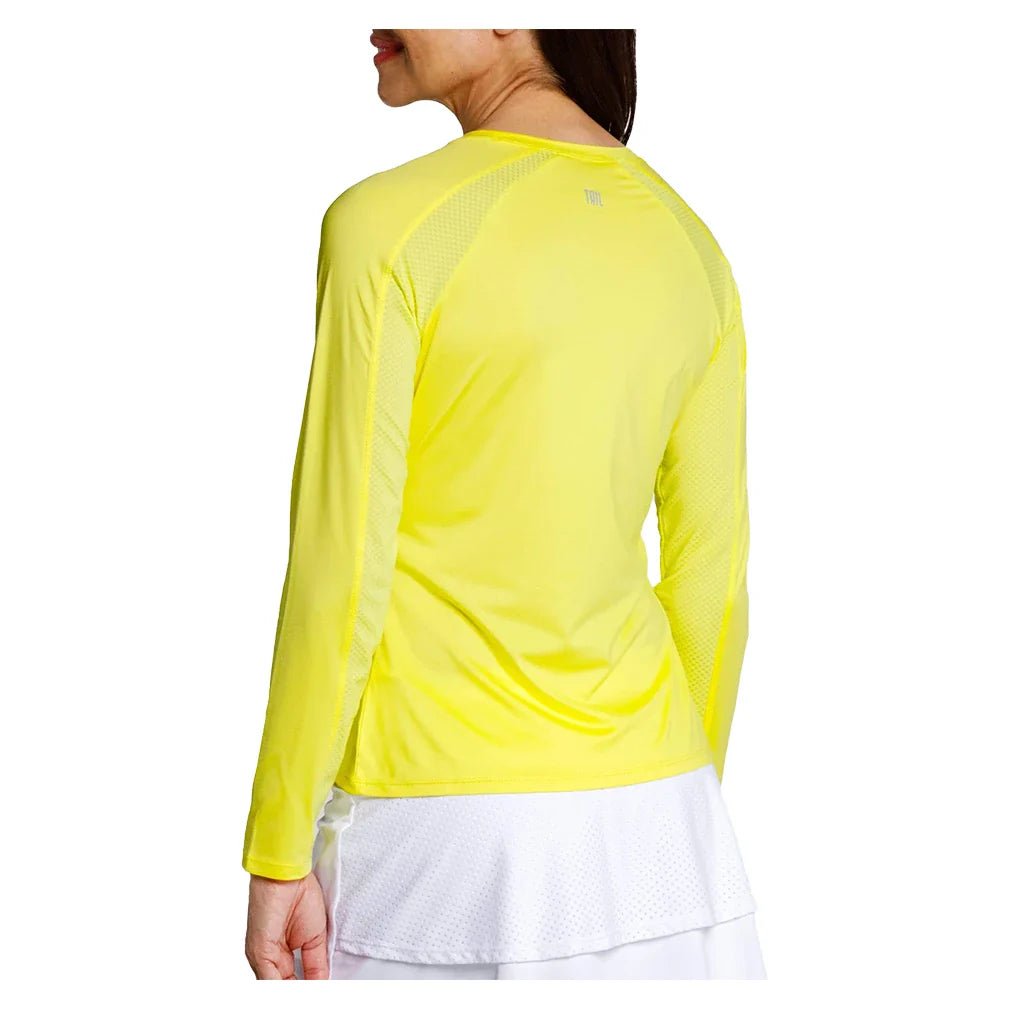 Women's Crystah Long Sleeve Tennis Top Sunglow - Bell Racket Store