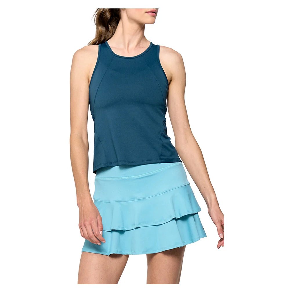 Women's Daily Tennis Tank Peacock - Bell Racket Store