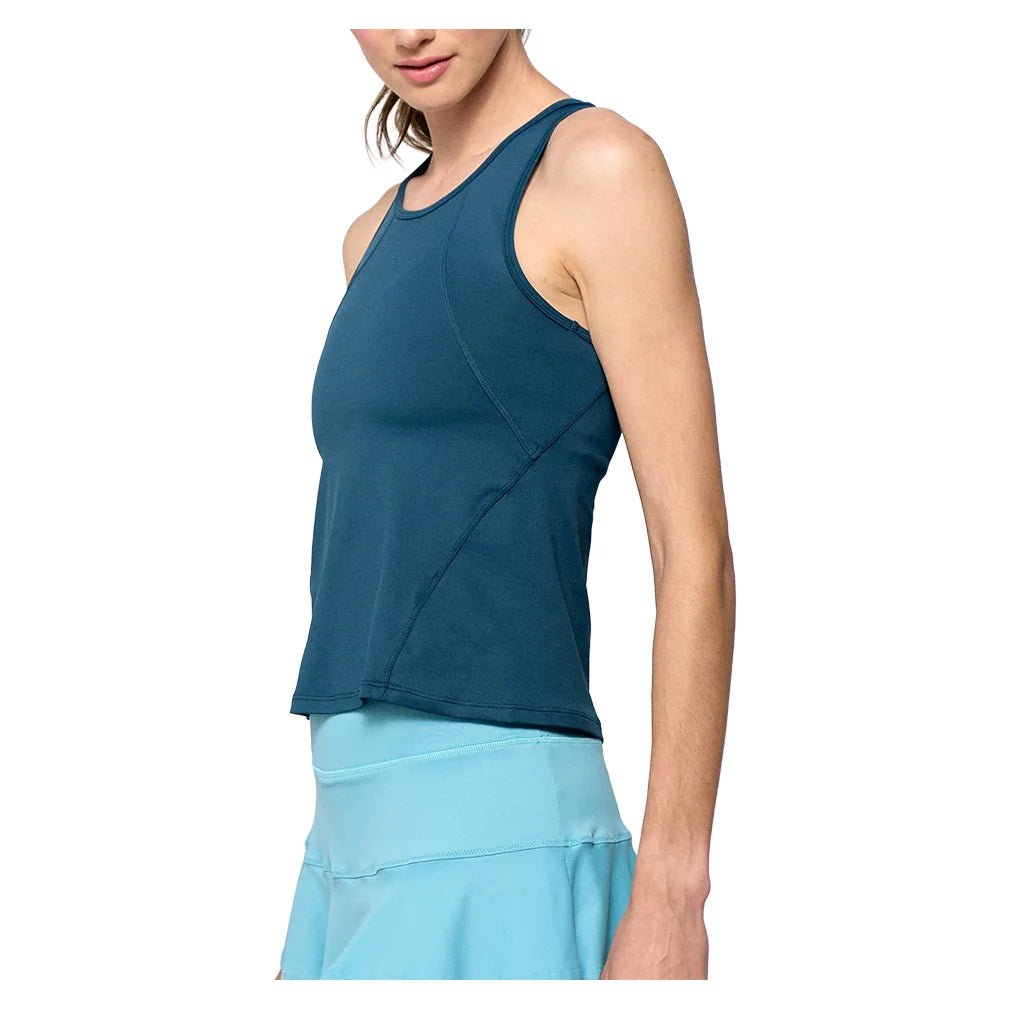 Women's Daily Tennis Tank Peacock - Bell Racket Store